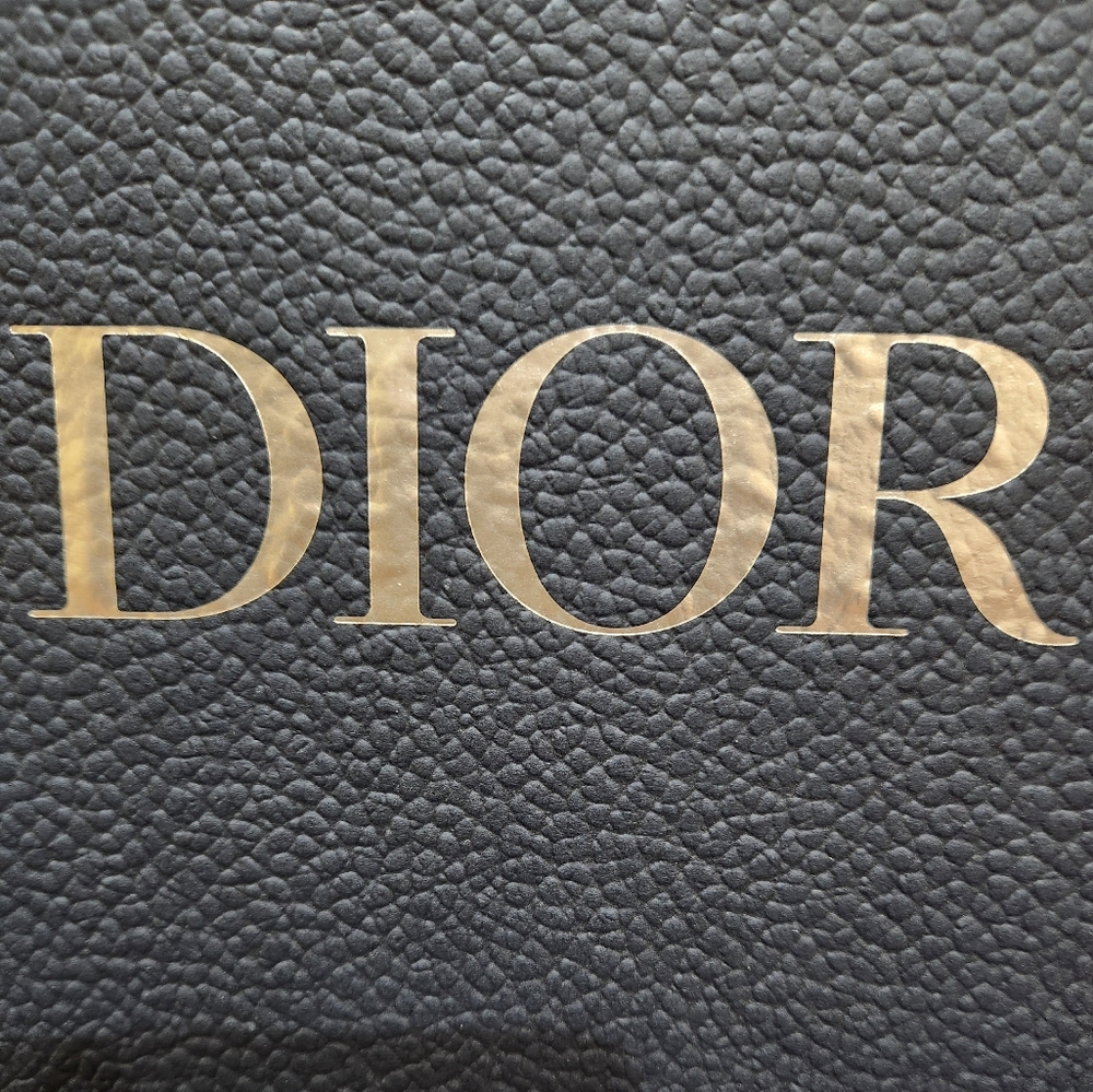 Empty Dior Navy Blue Box